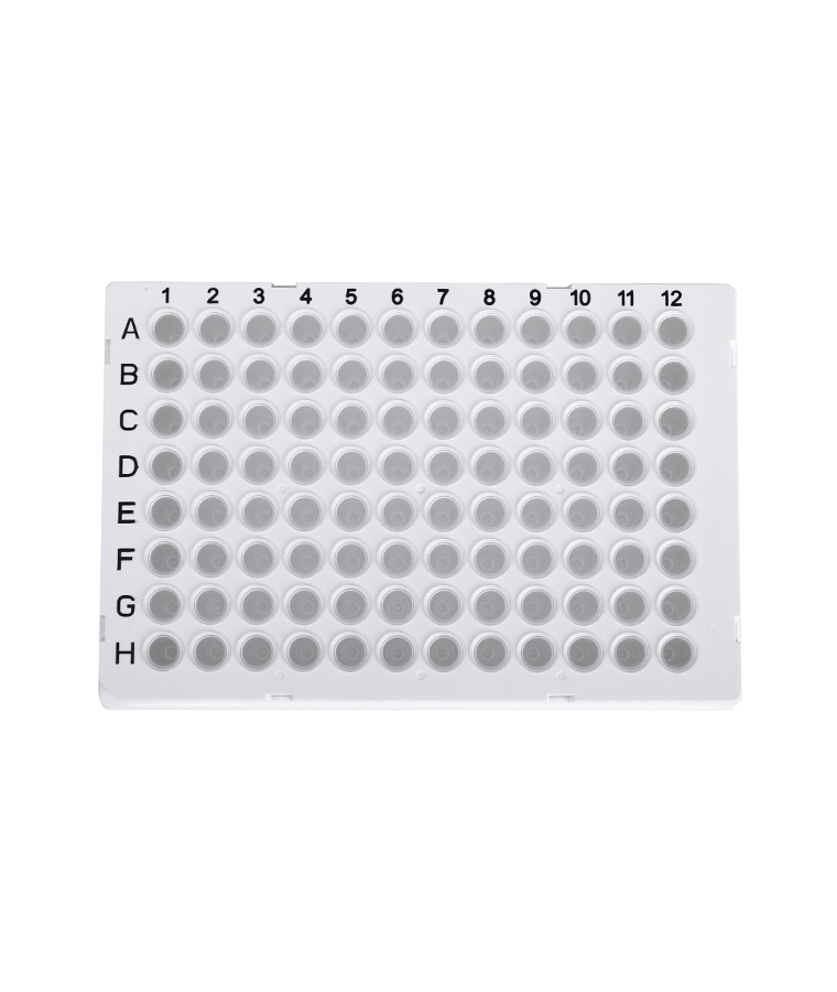 PCR20-C-96-FS-BR 0.2 میلی لیتر پلیت PCR دامن کامل 96 چاهکی شفاف برای Biorad